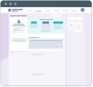 appointments and visit page